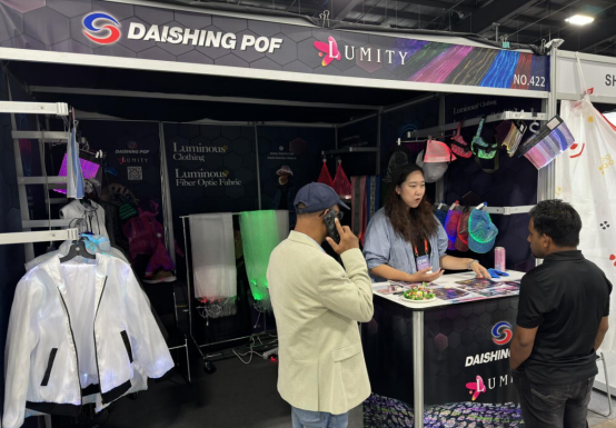 展会进行时| ATSC现正火热进行中，大圣塑料光纤在422号展位等您